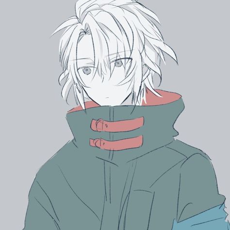 Gaku Yaotome Fanart, Decaying Winter, Gaku Yaotome, Superflat, Re Vale, White Drawing, Blue Archive, Design Animation, Character Design Animation