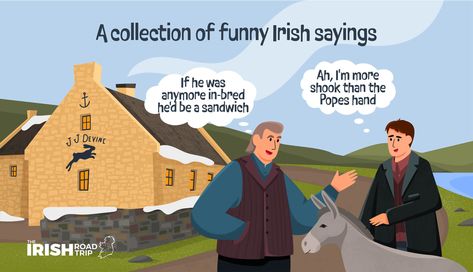 Irish Sayings Quotes Funny, Irish Weather Funny, Irish Puns, Funny Irish Sayings, Short Irish Sayings, Irish Phrases, Irish Slang, Irish Memes, Irish Sayings