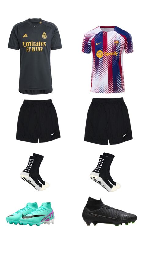 Madrid Outfits, Football Jersey Outfit, Soccer Outfits, Basketball Photography, Outfit Collage, Outfit Inspo Casual, Jersey Outfit, Quick Outfits, Cool Outfits For Men