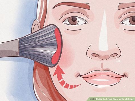 How To Look Sick, How To Fake Sick, Fresh Makeup, Natural Skin Tone, Under The Weather, Colored Eyeliner, Lower Lashes, Stage Makeup, Make Makeup