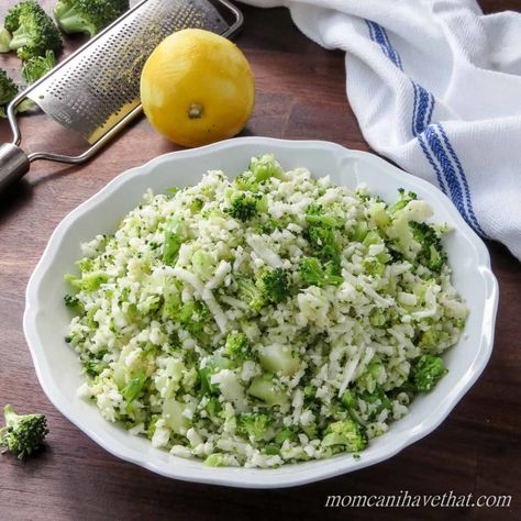 Broccoli Cauliflower "Rice" | Low Carb Maven Broccoli Cauliflower Rice, Red Recipes, Red Foods, Food Grains, Keto Sides, Riced Veggies, Low Carb Maven, Cauliflower Rice Recipes, Low Carb Diets