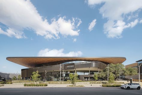 Center Basketball, Kolam Koi, Wooden Canopy, Ceiling Plan, University Of Texas At Austin, Sports Arena, Sport Hall, Downtown Austin, American Architecture