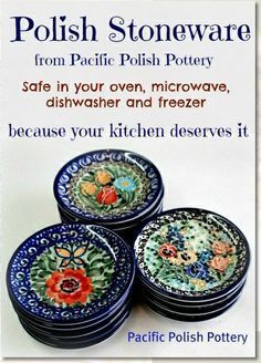 Polish Decor, Polish Traditions, Polish Folk Art, Polish Ceramics, Traditional Pottery, Polish Stoneware, Polish Food, Family Owned Business, Polish Recipes