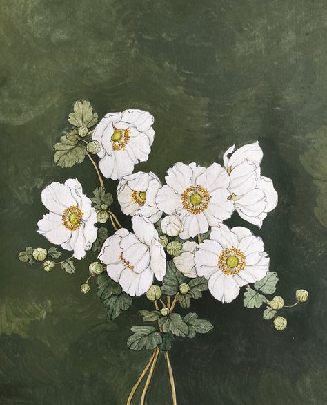 Sweet anemones ~ coming to the shop this fall, and a first official look at a page of next year’s calendar (also coming early fall!)… I’ve… | Instagram Carleigh Courey, 2023 Calendar, Botanical Artwork, Anemone Flower, Maternity Leave, Sketch Inspiration, Vintage Poster Art, Early Fall, Holiday Weekend