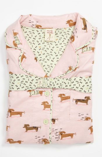 Cute Pjs, Cute Pajama Sets, Cozy Pajamas, Weenie Dogs, Falling Asleep, Gifts Anniversary, Cute Pajamas, Dachshund Puppy, Dachshund Love