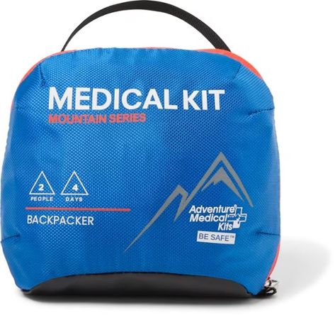 Adventure Medical Kits Mountain Series Backpacker Medical Kit | REI Co-op First Aid Information, Hiking First Aid Kit, Medical Supply Organization, Twd Rick Grimes, Twd Rick, Wilderness First Aid, Quarter Life Crisis, Safety And First Aid, Sprained Ankle