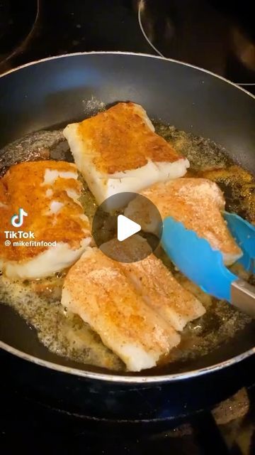 Lusamerica Foods on Instagram: "🐟 Alaska True Cod season (aka Pacific cod) opened this month and is in fresh! Checkout this simple lemon butter Pacific cod recipe by @mikefitnfood using several seasonings found in your home pantry plus an easy tasty sauce made with butter, garlic, chicken broth, and lemon. 😋" Cod Fish Meals Dinners, Marinade For Cod Fish, Frying Cod Fish, Cod With Lemon Butter Caper Sauce, Wild Cod Fish Recipes, Cod Fish Recipes Easy, Pacific Cod Recipes, Cod Seasoning, Lingcod Recipe