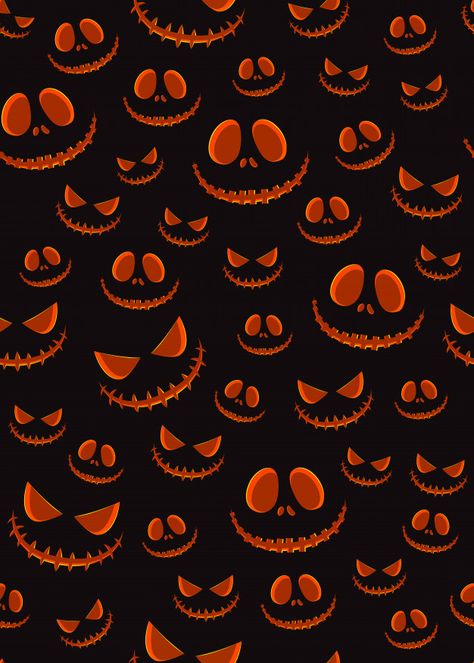 Halloween horror pumpkin jack-o lantern seamless pattern Premium Vector | Premium Vector #Freepik #vector #pattern #party #halloween #light Horror Pumpkin, Helloween Wallpaper, Halloween Wallpaper Backgrounds, Carte Halloween, Scary Wallpaper, Cute Fall Wallpaper, Decor Shabby Chic, Halloween Wallpaper Iphone, Holiday Wallpaper