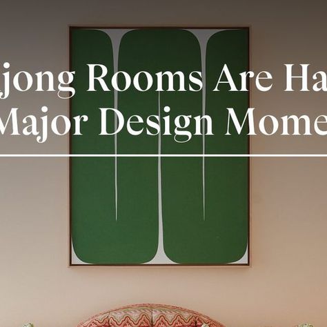 House Beautiful | Whether mahjong has been part of your life for generations or you’re just learning the rules of play, these designer game rooms will make... | Instagram Mahjong Room Design, Mahjong Room, Game Rooms, House Beautiful, Tv Room, Pool House, The Rules, Game Design, Game Room