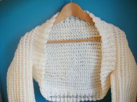 Crochet Shrug Tutorial, Crochet Baby Shrug, Crochet Shrug Pattern Free, Crochet Bolero Pattern, Crochet Shrug Pattern, Shrug Pattern, Crochet Baby Cardigan, Crochet Poncho Patterns, Crochet Shrug