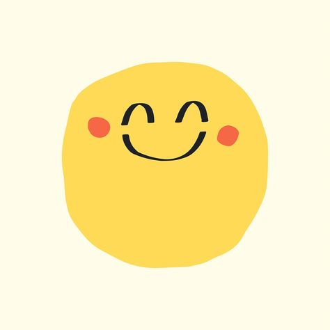 Smile Doodle Art, Happy Face Illustration, Happy Face Icon, Happy Face Emoji, Smile Vector, Grinning Face, Smile Illustration, About Smile, Smile Sticker