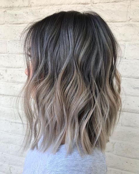 Ashy Brown Hair, Ashy Blonde Hair, Ashy Hair, Ash Brown Hair, Brown Hair Balayage, Short Hair Balayage, Brown Blonde Hair, Hair Color And Cut, Short Hairstyle