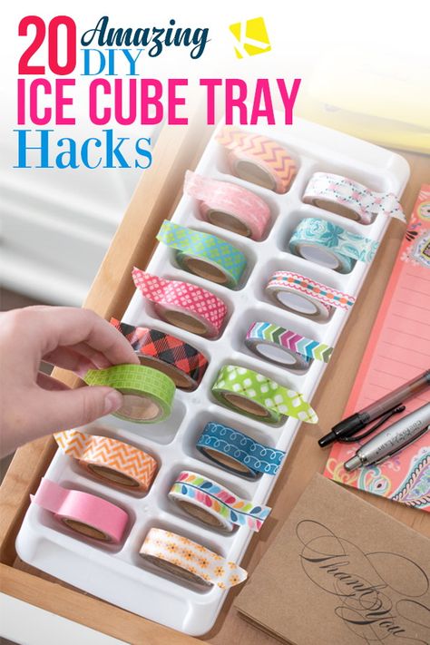 20 Amazing DIY Ice Cube Tray Hacks - The Krazy Coupon Lady Ice Cube Tray Activities For Kids, Ice Tray Hacks, Ice Cube Tray Hacks, Salon Simple, Ice Trays, Kitchen Design Open, Playroom Organization, Sea Dragon, The Krazy Coupon Lady