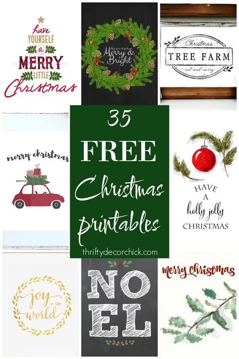 Winter Printables Free, Free Christmas Printable, Christmas Clipart Free, Christmas Tree Tote, Christmas Printable Art, Merry Christmas Font, Seasonal Printables, Christmas Fonts Free, Free Fall Printables