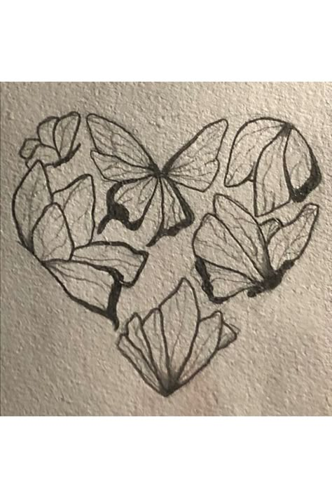 Falling In Love Sketches, Flower Sketching, Blue Drawings, Night Biking, Cool Pencil Drawings, Meaningful Drawings, Easy Doodles, Art Tools Drawing, 3d Drawings