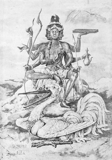 Hindu Gods And Goddesses, Om Art, Ancient Drawings, Hinduism Art, Vedic Art, Shiva Art, Indian Man, Celestial Art, Mythology Art