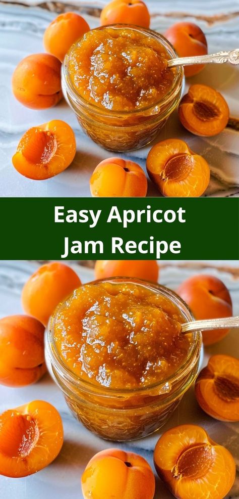 Love apricot recipes? Easy Apricot Jam Recipe is a standout. A simple addition to your dinner recipes, offering sweet flavors that complement any family meal. Easy Apricot Jam Recipe, Apricot Jam Recipe, Apricot Jam Recipes, Apricot Recipes, Jam Recipe, Spread Recipes, Apricot Jam, Family Meal, Jam Recipes