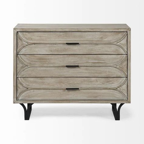 Mercana Giselle I 40L x 16W x 32H Light Brown Wood Three Drawer Accent Cabinet in the Chests department at Lowes.com Grey Nightstand, Stylish Sideboards, Tile Rug, Accent Chest, Wooden Drawers, Wood Drawers, Accent Cabinet, Dressers And Chests, Mirror Wall Art