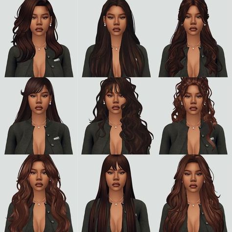 sims 4 hair lookbook - Gamingwithprincess Hair Set Sims 4 Cc, Sims 4alpha Hair, Sims 4 Cc Lookbooks Hair, Sims 4 Cc Hair Tumblr, Sims 4 Hair Cc Pack, Goth Hair Sims 4 Cc, Realistic Hair Sims 4 Cc, Long Hair Sims 4 Cc, Sims 4 Long Hair Cc