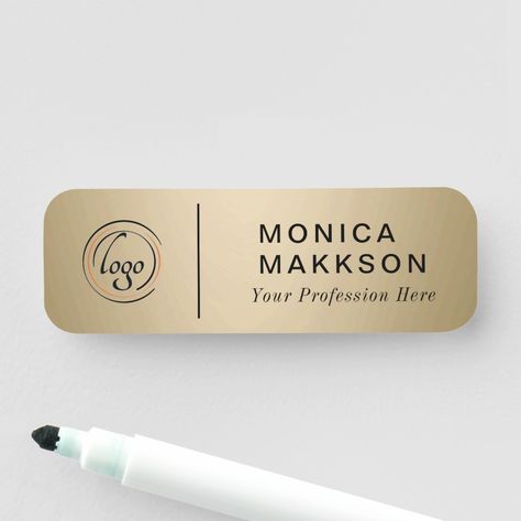 Name Tag Design, Modern Names, Promo Items, Makeup Photography, Name Badges, Back To School Supplies, Name Logo, Name Tag, Name Tags