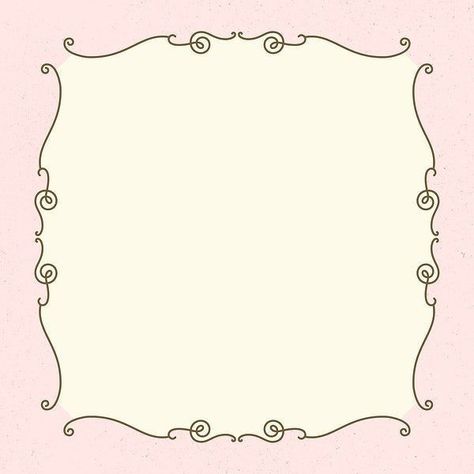 Pink Vintage Background, Coquette Frame, Letter Frame, Simple Flower Drawing, Cute Frame, Pastel Pink Background, Wedding Badges, Vintage Frames Vector, Frame Sticker