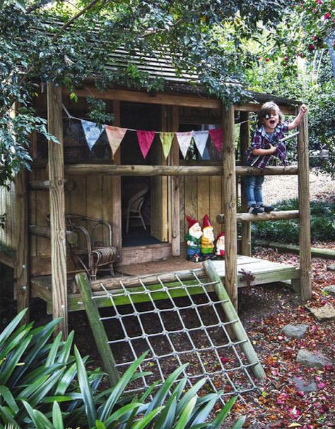 outdoor playhouse Outdoor Playhouse Ideas, Outdoor Playhouses, Kids Playhouse Outdoors, Outdoor Playhouse, Outdoor Play Spaces, Backyard Playhouse, Build A Playhouse, Outdoor Play Area, Handmade Charlotte