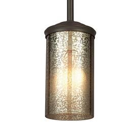 Sea Gull Lighting Sfera 4-in Autumn Bronze Vintage Mini Mercury Glass Cylinder Pendant Cylinder Pendant Light, Bronze Pendant Light, Sea Gull Lighting, Sea Gull, Bronze Lighting, Mini Pendant Lights, Bronze Pendant, The Ceiling, Mason Jar Lamp