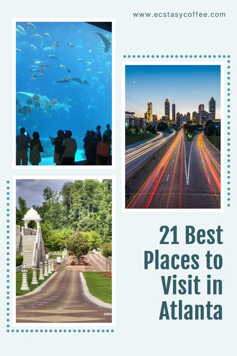 You can plan your trip to Atlanta and select the best places to visit in Atlanta. Stone Mountain Park, Visit Atlanta, Atlanta Botanical Garden, Georgia Aquarium, Miniature Golf Course, Piedmont Park, Children Park, Best Places To Visit, Green Space