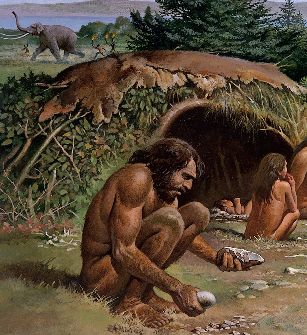 Stone Age People, भारतीय इतिहास, Evolution Art, Paleolithic Era, Prehistoric Man, Human Evolution, Early Humans, Prehistoric World, Prehistoric Art