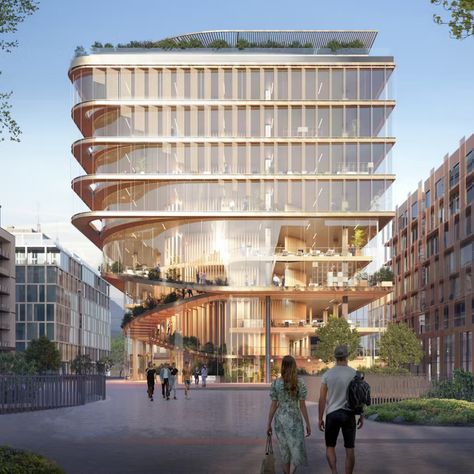 Image credit: Play-Time Barcelona Hospital Ward, Passive House Design, Relaxed Home, Green Terrace, Win Competitions, Luxembourg City, Sustainable Environment, Foster Partners, Sustainable City