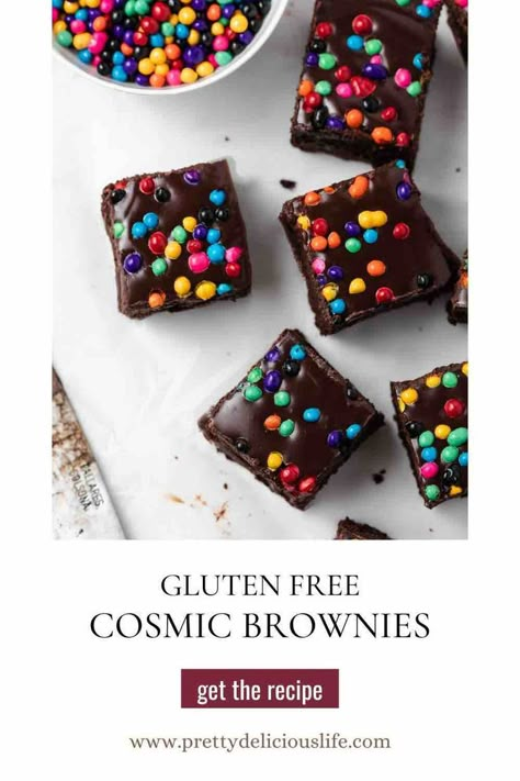 Cosmic Brownie Recipe, Cosmic Brownies Recipe, Homemade Cosmic Brownies, Holiday Brownies, Healthy Holiday Treats, Cosmic Brownies, Recipe Tiktok, Gluten Free Holiday, Little Debbie