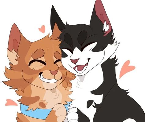 Tallstar And Jake, Warrior Cats Ships, Cute Animals Drawings, Warrior Cats Fanart, Warrior Drawing, Warrior Cats Books, Warrior Cats Fan Art, Love Warriors, Warrior Cat Drawings