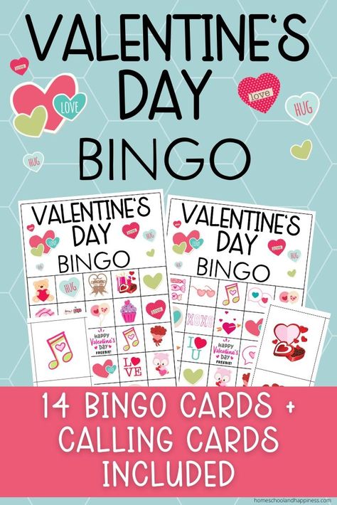 Free Printable Valentine Bingo Game for Kids Valentine Bingo Free Printable, Bingo Prize Ideas, Bingo Printable Free, Bingo Games For Kids, Valentine Bingo, Valentine Printables, Family Valentines Day, Bingo For Kids, Valentines Games