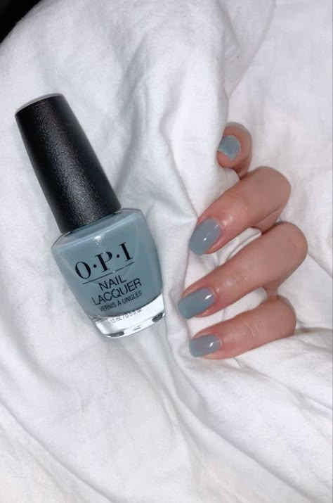 Sheer Blue Nail Polish, Blue Sheer Nails, Sheer Silver Nails, Dusk Blue Nails, Creamy Blue Nails, Stormy Blue Nails, Watery Blue Nails, Gray Jelly Nails, Opi Jelly Nail Polish