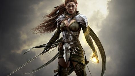 Download hd wallpapers of 166048-The Elder Scrolls Online. Free download High Quality and Widescreen Resolutions Desktop Background Images. Elder Scrolls Wood Elf, Skyrim Wood Elf, Women In Armor, Armor Female, Elven Cosplay, Elf Woman, Medieval Fantasy Art, Elder Scrolls Lore, Science Fiction Art Retro