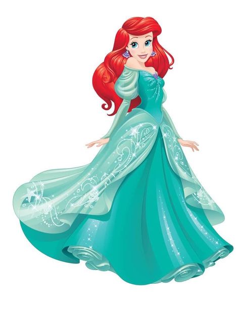 Ariel Pink Dress, Ariel Wedding Dress, Ariel Disney Princess, Ariel Silhouette, Princesa Ariel Disney, Ariel And Flounder, Ariel Doll, Disney Emoji Blitz, Ariel Disney