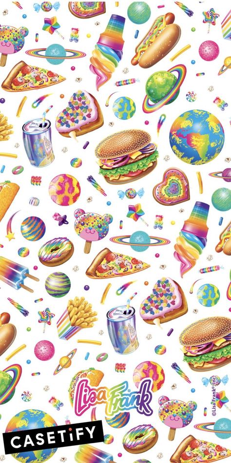 Lisa Frank Iphone Wallpaper, Lisa Frank Wallpaper Iphone, Lisa Frank Wallpaper, Casetify Wallpaper, Frank Wallpaper, Samsung Devices, Emoji Wallpaper Iphone, Design Illustrations, Wallpaper Cute