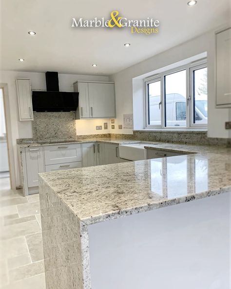 💼 | Project Showcase: Colonial White Granite Kitchen Worktops Installation, Herefordshire - - - Explore our latest kitchen transformation in Upton Bishop featuring Colonial White granite. See how custom craftsmanship and elegant design elements bring this space to life. Ready to upgrade your kitchen? - - - ✨ | Copy/paste the link below into a web browser to view the full case study with images/media: 🔗 | https://www.mgduk.com/colonial-white-granite-kitchen-worktops-installation-hereford... Colonial White Granite Kitchen, Colonial White Granite, Granite Installation, Granite Stairs, Granite Worktop Kitchen, White Granite Kitchen, White Worktop, Granite Worktops, Custom Kitchen Island