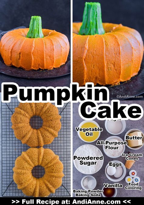 Bundt Cake That Looks Like A Pumpkin, Bundt Cake Shaped Like A Pumpkin, Pumpkin Cake Bundt Pan, Bundt Pan Pumpkin Cake, How To Make A Pumpkin Shaped Cake, Diy Pumpkin Smash Cake, Pumpkin Cake For 1st Birthday, Bundt Cake Pumpkin Shape, Bundt Pumpkin Cake