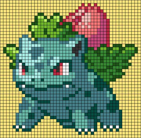 Pokemon Tapestry Crochet, Pokemon Alpha Pattern, Minecraft Pokemon, Pokemon Chart, Rave Candy, Pokemon Alpha, Pokemon Cross Stitch Patterns, Pokemon Crochet Pattern, Pokemon Pixel