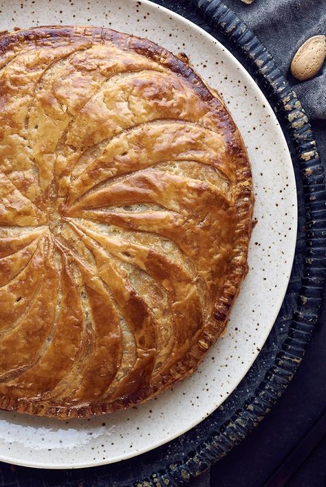 King Arthur's Almond Galette Recipe - This has been a personal favorite for decades. I have heard that it is good the next day. I've never had any leftovers to have the next day. Almond Galette, Galette Recipe, Paste Recipe, King Food, Almond Paste, King Arthur Flour, King Cake, Fancy Desserts, French Pastries