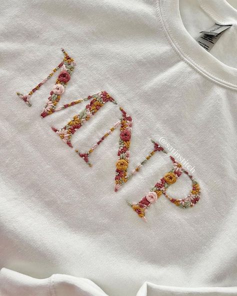 🐾 This one is for my dog lovers ✨ Swipe for a closeup ☺️➡️ #dogloverstagram #petembroidery #embroideredclothing #embroideredflowers… | Instagram Indian Wedding Suits Men, Stick And Stitch, Clothes Embroidery Diy, Bubble Letter, Embroidery Tshirt, Diy Letters, Basic Embroidery Stitches, Embroidery On Clothes, Color Codes