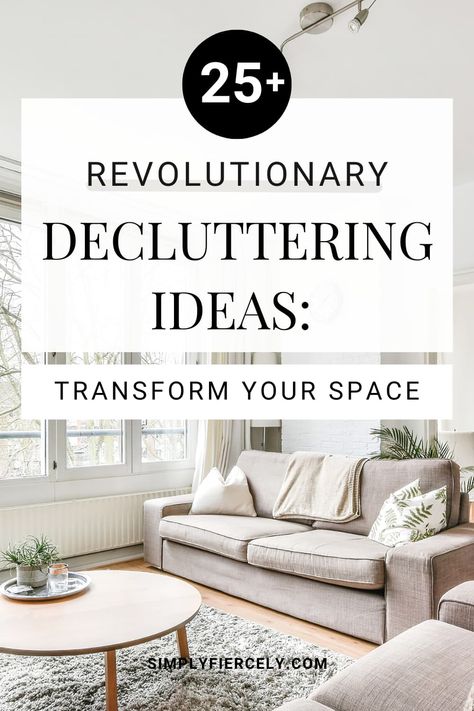 Are you ready to create space in your home, your mind and your schedule? These helpful decluttering ideas will inspire you to take action today. Clean My House, Decluttering Ideas, Minimalist Closet, Minimalism Lifestyle, Minimalist Lifestyle, Create Space, Simple Living, Take Action, Minimalist Home