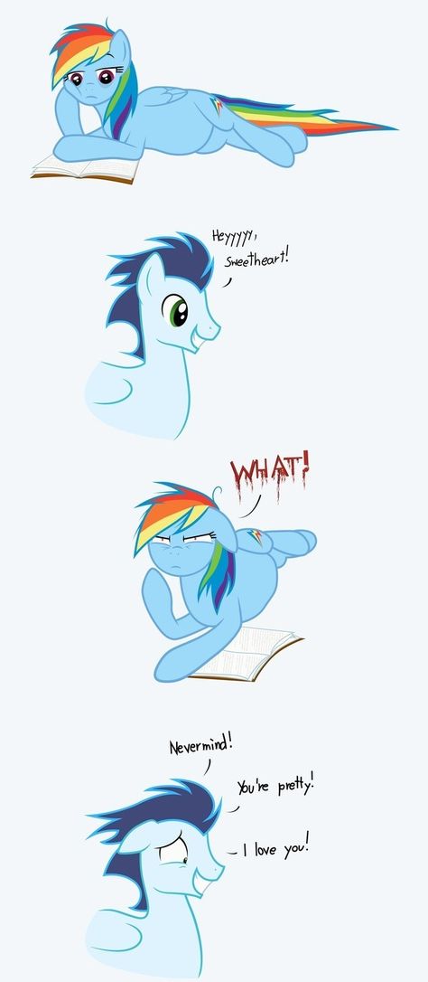 Mlp Rainbowdash X Soarin, Mlp Pregnant, Mlp Rainbow Dash, Disney Mignon, Mlp Funny, Mlp Memes, Mlp Comics, My Lil Pony, Mlp Fan Art