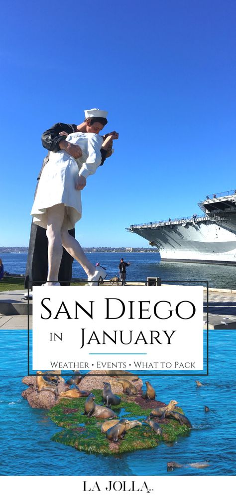 San Diego In January, Things To Do In January, January Weather, San Diego Botanic Garden, La Jolla San Diego, San Diego Travel, San Diego Beach, Family Vacation Destinations, San Diego Zoo