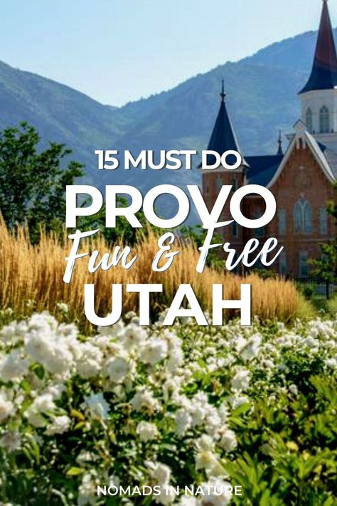 Things To Do In Utah Summer, Things To Do In Park City Utah Summer, Utah Summer Bucket List, Provo Utah Things To Do, Things To Do In Salt Lake City Utah, Things To Do In Provo Utah, Southern Utah Travel, Springville Utah, Bridal Veil Falls Utah