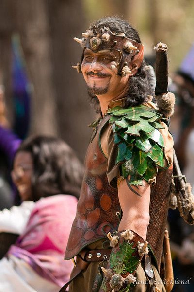 Enchanted Garden Outfit Ideas Men, Enchanted Forest Theme Party Outfit, Fairy Outfit Male, Tree Masks, Mystic Party, Enchanted Forest Theme Party, Forest Fairy Costume, Woodland Fairy Costume, Men Wearing Makeup