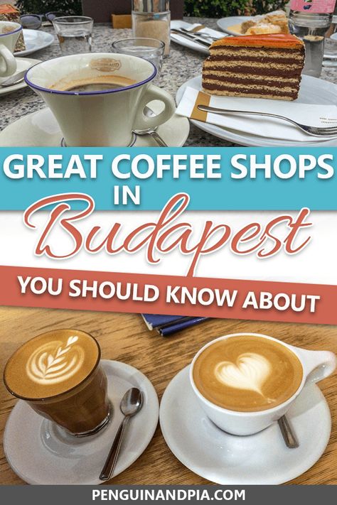 Budapest, the capital of Hungary, is full of great coffee shops. These are some of our favorite cafes that we visited during our time in the Hungarian capital! #coffeeshops Coffee Around The World, Capital Of Hungary, Travel Foodie, Hungary Travel, Budapest Travel, Best Coffee Shop, Brew Coffee, Cool Cafe, Central Europe