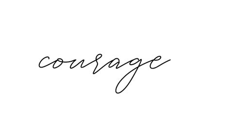 fonte white angelina💋 Fine Line Tattoo Flash, Tattoo Courage, Courage Tattoo, Courage Tattoos, Female Strength, Tattoo 2024, Tattoos Simple, Fine Line Tattoo, Small Tattoos Simple