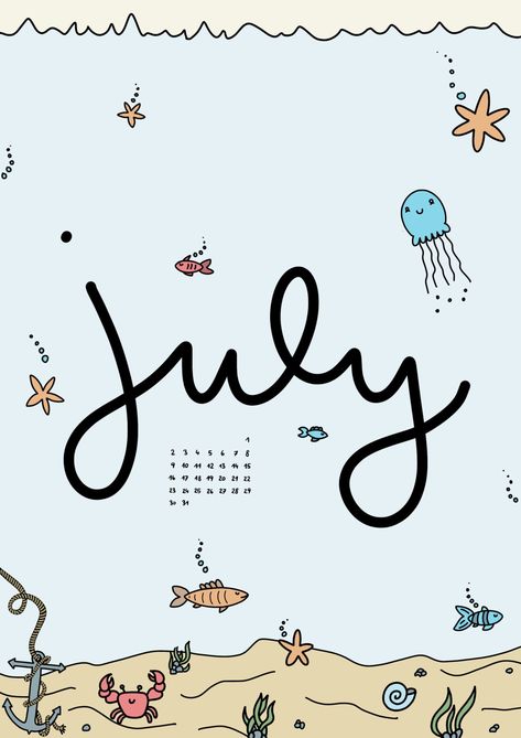 Bullet Journal July Cover, Bullet Journal October, Bullet Journal Titles, Bullet Journal Month, Calligraphy Quote, July Quotes, Hello July, Typography Calligraphy, Bullet Journal Hacks